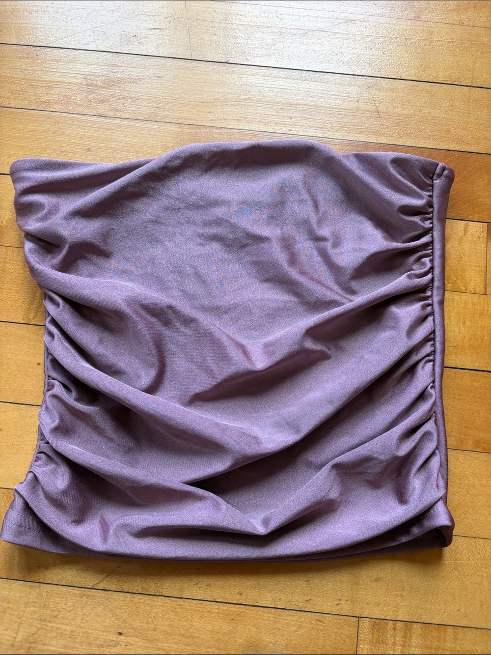 Edikted purple sparkly tube top